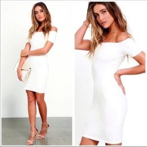 Lulus Off the Shoulder Dress